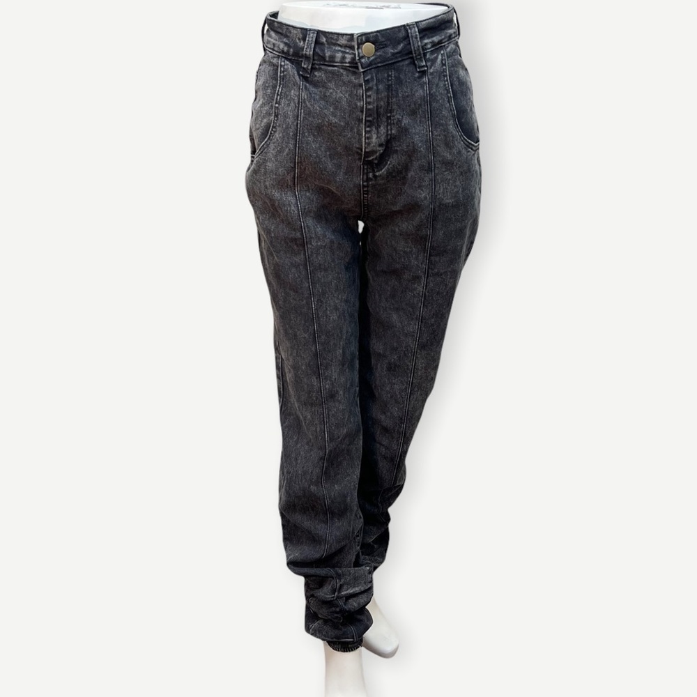 5/$20 Fashion NOVA high rise acid wash jean M